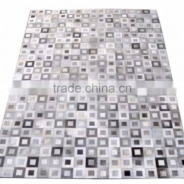 Hair-On Cowhide Leather Carpet M-111