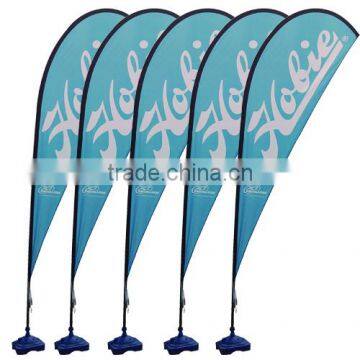 2016 Fashion Fabric Graphic Aluminium and Fiberglass Beach Flag photo-2
