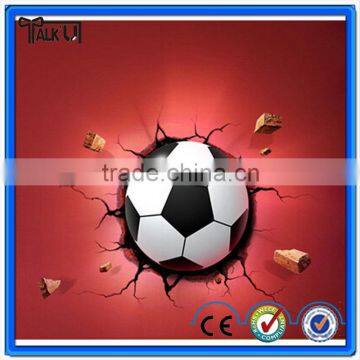 New football shape sensor night light