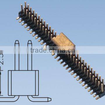 Pitch: 1.27mm SMT Type Double Row Pin Header H=2.5