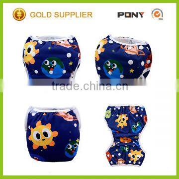 Alva New Pattern Hot Selling Washable Baby Swim Diaper Manufacture photo-5