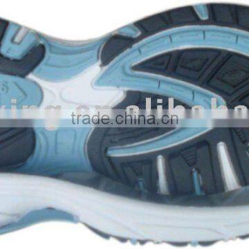New hot sale black white blue children TPR sole