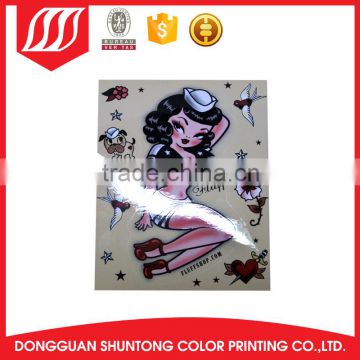 Accept custom order Well-designed transparent sticker