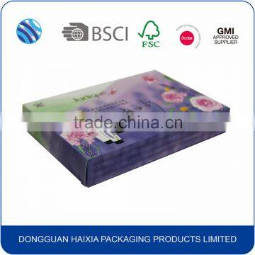 wholesale low price foldable cosmetic paper box