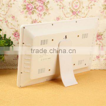 Surper Thin 12inch HD Wedding Photo Album Advertising Player Dispaly Photo/music/video photo-5