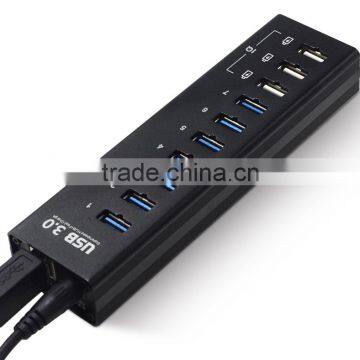 High speed USB HUB Charger/ aluminum charging usb hub