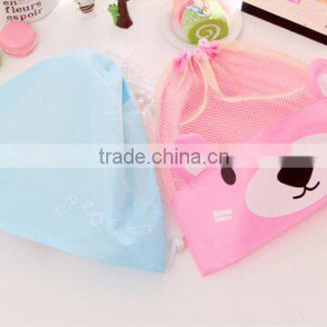 Promotion mesh polyester drawstring bag made in china                        
                                                                                Supplier's Choice