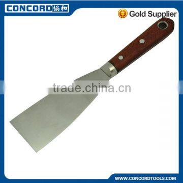 101mm Top Stainless Steel Wooden Handle Putty Knife, Different Types of Scrapers