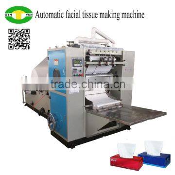 High speed V type Facial tissue paper folding machine