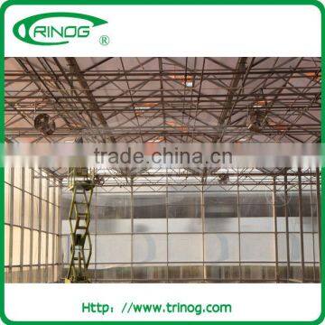 Aluminium profiles greenhouse PC greenhouse for vegetable