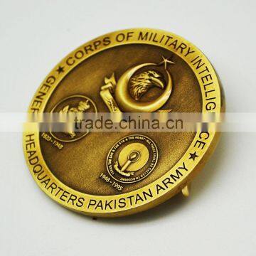Wholesale Gold Sand-blasted Custom Souvenir Coin photo-3