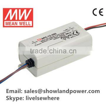 Original Meanwell 12w Constant Current led indoor driver