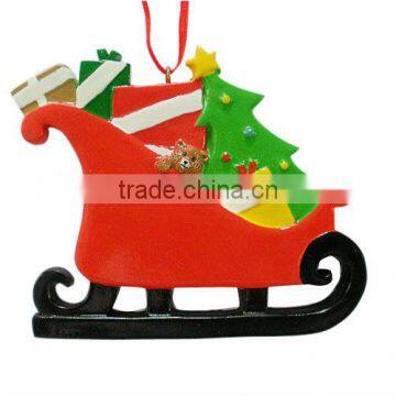 Polyresin Personalized Christmas Ornaments,Resin Christmas Ornaments