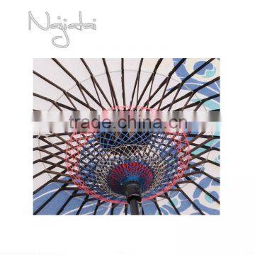 Peacock White Background Hand Painted Handmade Japanese Paper Umbrella Quality Choice photo-4