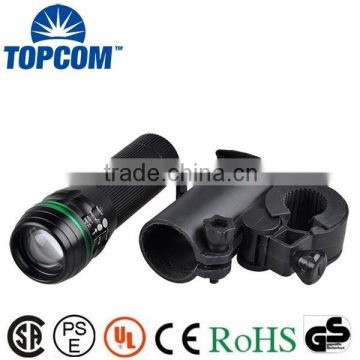 TOPCOM New Arrival Hot Sale 1wat LED Plastic Lamp Bike Light Bicycle Front Light