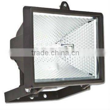 Outdoor halogen floodlight