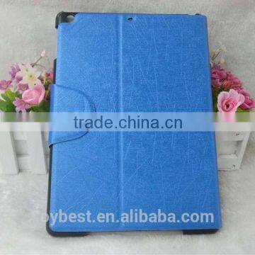 High Quality Luxury Flip Leather Case for Apple iPad Air/ Ultra thin leather case for iPad 5 with stand