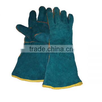 Leather welding glove factory oilfield impact gloves