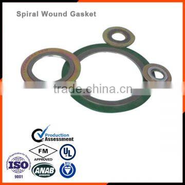 High quality custom-made spiral wound gasket with ISO9001 standards made in Japan