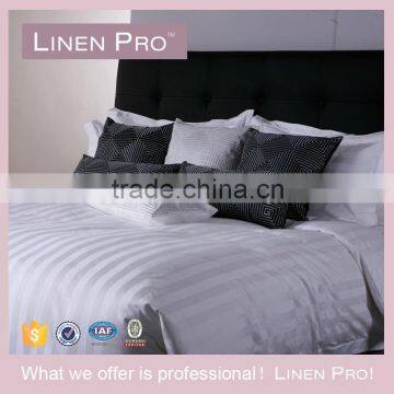 Linen Pro 300 Thread Count Tone on Tone Stripe Duvet Covers And Pillow Shams