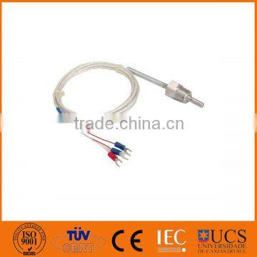 3 wire RTD PT100 Assemblies with Thread