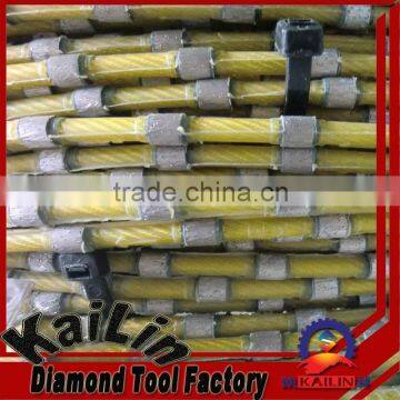 Fast speed stone cutting wire saw for granite/ marble profiling
