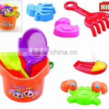 Seaside funny for Playing plastic tool toy beach bucket sand beach toys