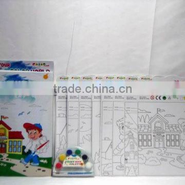 kids landscape painting diy Color piece