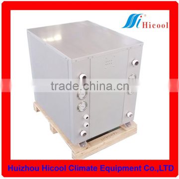 Ground source heat pump (water to water heat pump)