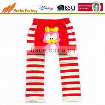 baby jaquard cotton tights with lovely animal designs