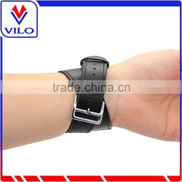 Double Tour Band Genuine Leather Long Strap Bracelet For Apple Watch 38mm 42mm photo-5