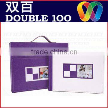 Hot Sale High Quality Low Price Double100 Leather Baby Photo Album photo-5