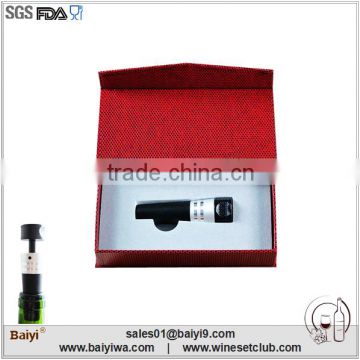 High Quality Wine Vacuum Pump And Stopper With Cardboad Box                        
                                                Quality Choice