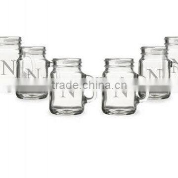 Personalized Moonshine Drinking Jar Shot Glasses 120ml for beer