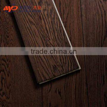 Engineered Coffee bean Oak 190mm x 18-4mm Brushed and Oiled Wood Flooring