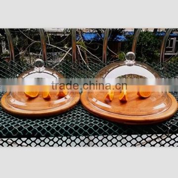 2015 high quality clear acrylic bread domes