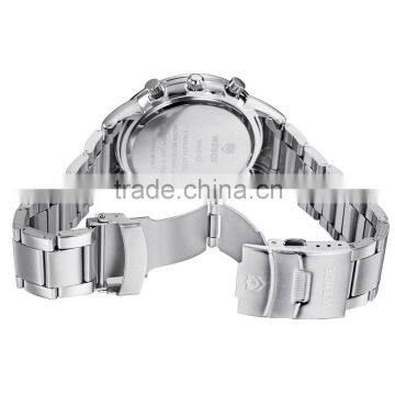 Express Fashionable Hot Selling WEIDE Stainless Steel Band Men Sport Watches photo-6