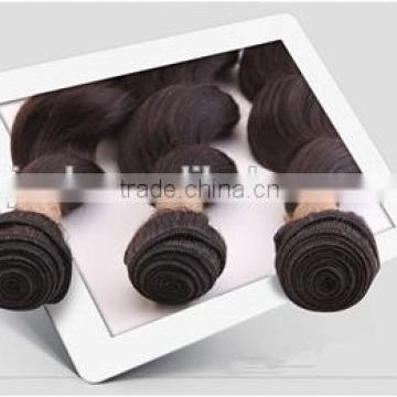 wholesale beautiful hair extension hair weft made of brazilian human hair