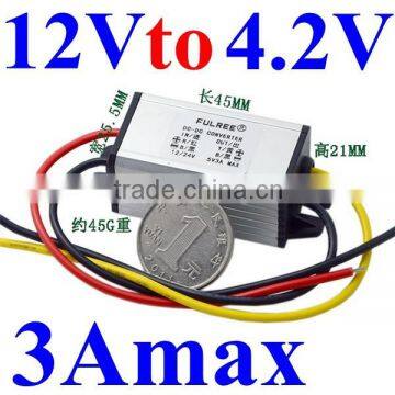 12v to 4.2v dc voltage regulator step down converter19v 18v 15v to 4.2v power transformer for bus ,etc