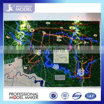 Expo city planning model/ city planning layout/ city plan model