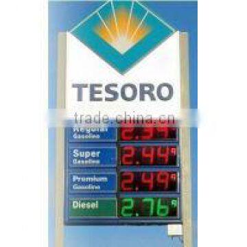 LED Gas Price Displays/LED Oil Price Sign/Used for Changing Day-to-day Prices in Shops