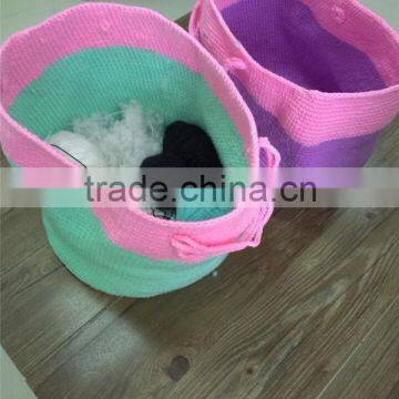 Knitting Hanging Crochet PP Basket photo-3