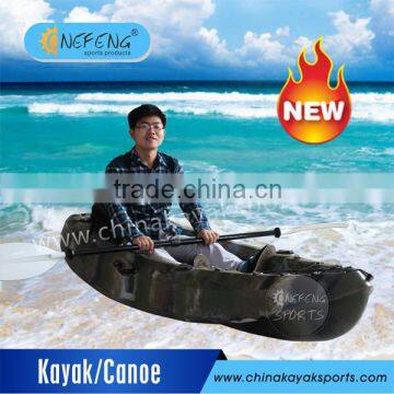 Single seat fishing kayak racing