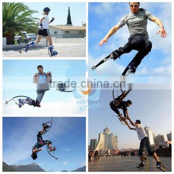 2016 upgrade metal spring jumping adults jumping shoes