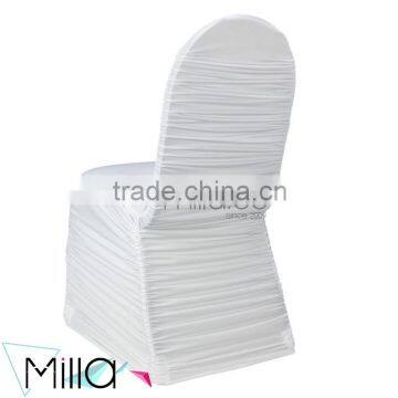 Stretch Banquet Ruffled Wedding Chair Cover                        
                                                                                Supplier's Choice