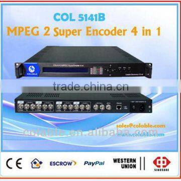 MPEG2/MPEG4 IP Encoder 4 in1.