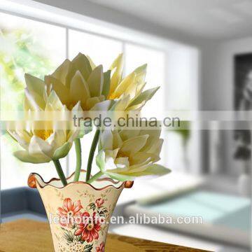 flowers factory price artificial flower wholesale cream tulip flower