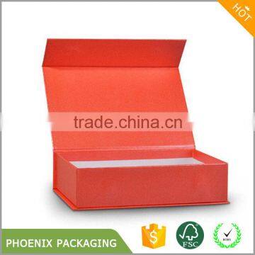 printing services custom orange wrapping paper box