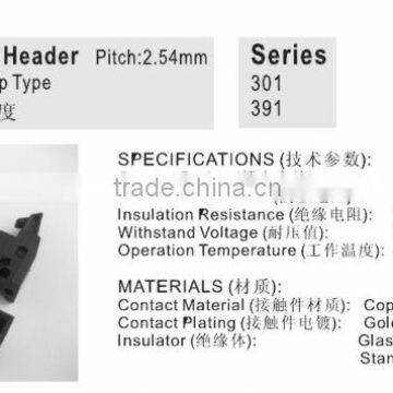 2.54mm pitch Straight DIP Type idc Header