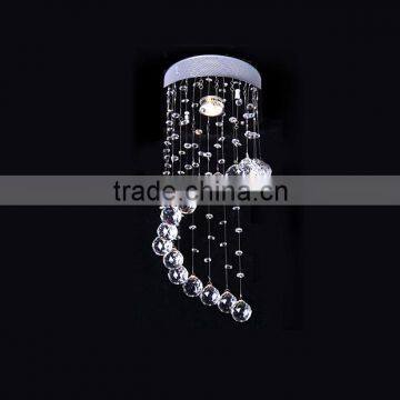 Hanging crystal chandelier,pendant lamp cord set,string pendant light
